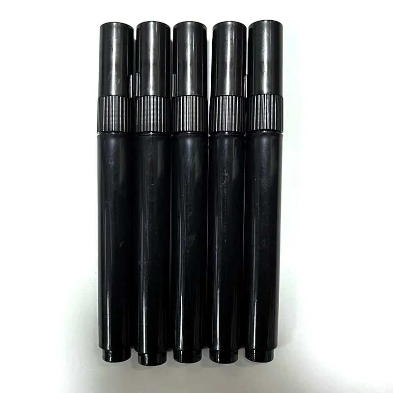 4.5mm Bullet Head Black Empty Pen Valve Plastic Parts